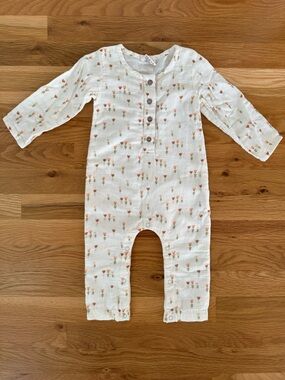 Viverano Organics Cream Romper